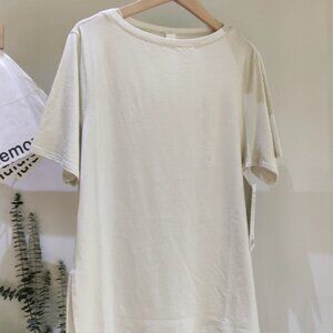 lululemon Cotton Jersey Oversized Stitch-Detail T-Shirt